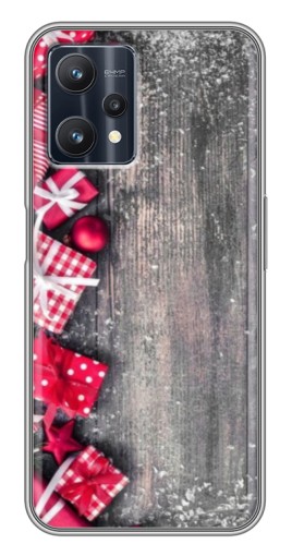 Чехол с печатью "Подарочный фон" для Realme 9 Pro
