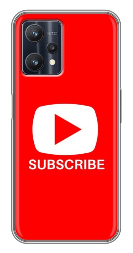 Чехол с картинкой "Подписаться" для Realme 9 Pro