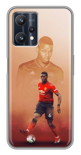Чехол с принтом "Pogba с Манчестера" для Realme 9 Pro