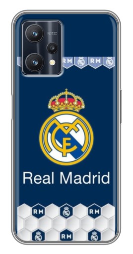 Чехол с печатью "Реал Мадрид значок" для Realme 9 Pro