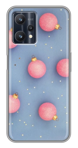 Чехол с печатью "Розовые шары" для Realme 9 Pro
