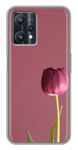Чехол с принтом "Розовый тюльпан" для Realme 9 Pro
