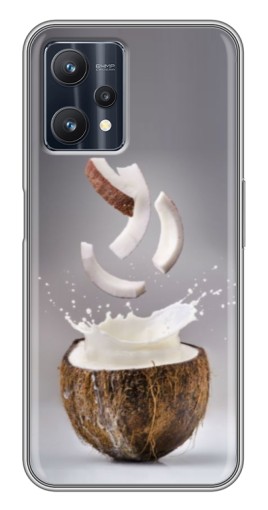 Чехол с печатью "Стакан кокоса" для Realme 9 Pro