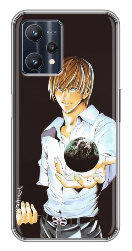 Чехол с картинкой "Стильный Лайт Ягами" для Realme 9 Pro