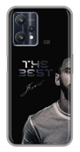 Чехол с картинкой "The Best Messi" для Realme 9 Pro