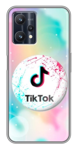Чехол с картинкой "TikTok принт" для Realme 9 Pro