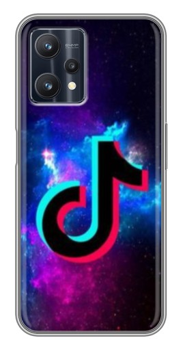 Чехол с принтом "ТикТок в космосе" для Realme 9 Pro