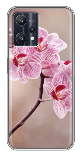 Силиконовый чехол с изображением "Веточка орхидеи" для Realme 9 Pro