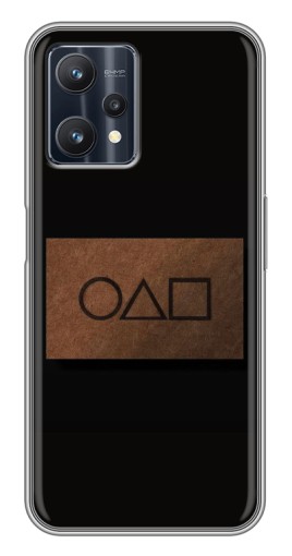Чехол с принтом "Визитка игра в кальмара" для Realme 9 Pro