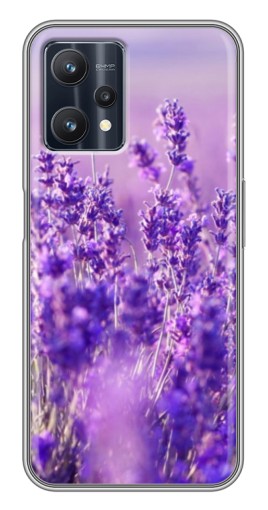 Чехол с картинкой "Яркая лаванда" для Realme 9 Pro