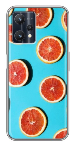 Чехол с картинкой "Яркие грейпфруты" для Realme 9 Pro