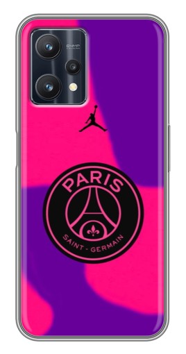Чехол с принтом "Яркий лого PSG" для Realme 9 Pro