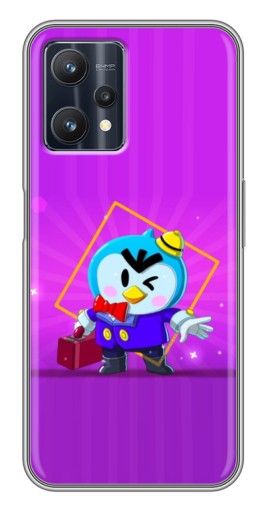 Чехол с печатью "Яркий пингвин" для Realme 9 Pro