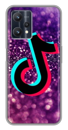 Силиконовый чехол с изображением "Яркий ТикТок" для Realme 9 Pro