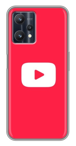 Чехол с принтом "YouTube Кнопка" для Realme 9 Pro