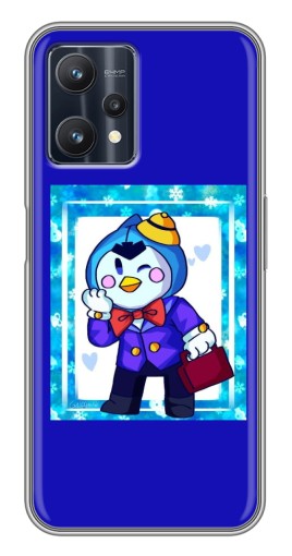 Чехол с принтом "Зимний Мистер Пи" для Realme 9 Pro