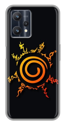 Силиконовый чехол с изображением "Знак Наруто" для Realme 9 Pro