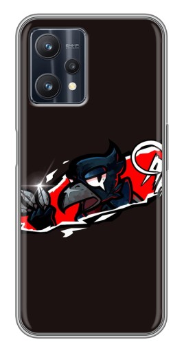 Чехол с печатью "Ассасин Ворон" для Realme 9 Pro Plus