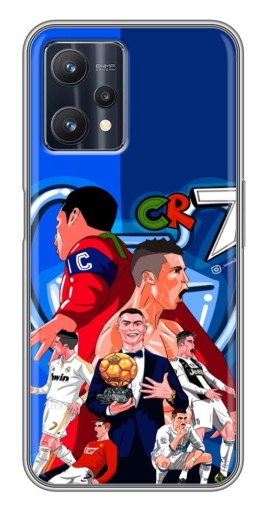 Чехол с принтом "CR7" для Realme 9 Pro Plus