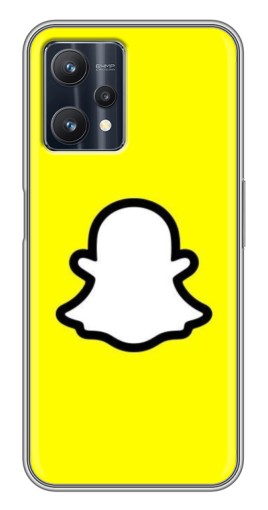 Чехол с печатью "Лого Snapchat" для Realme 9 Pro Plus