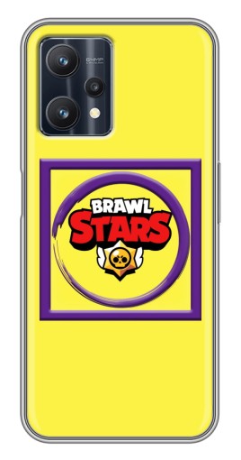 Чехол с принтом "Лого в рамке" для Realme 9 Pro Plus