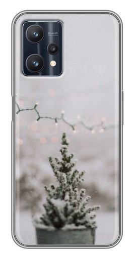 Силиконовый чехол с изображением "Маленькая елка" для Realme 9 Pro Plus
