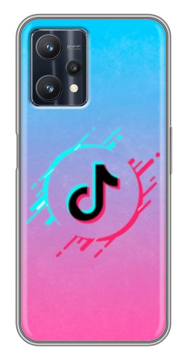 Чехол с печатью "Нота ТикТок" для Realme 9 Pro Plus