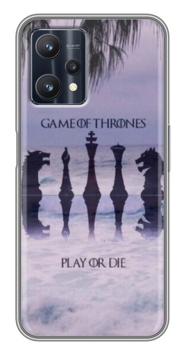 Чехол с принтом "Play or Die" для Realme 9 Pro Plus