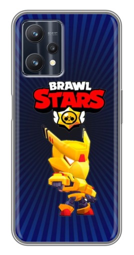 Чехол с картинкой "Золотой ворон" для Realme 9 Pro Plus