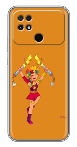 Чехол с принтом "Амбер ликует" для Xiaomi POCO C40