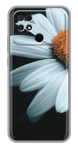 Чехол с картинкой "Белая ромашка" для Xiaomi POCO C40