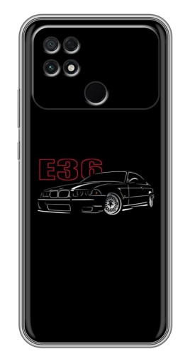 Силиконовый чехол с изображением "BMW E36" для Xiaomi POCO C40