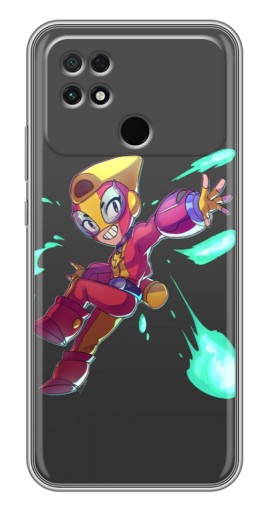 Силиконовый чехол с изображением "Боец MAX" для Xiaomi POCO C40