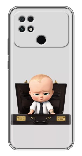 Чехол с картинкой "Босс с чемоданом" для Xiaomi POCO C40