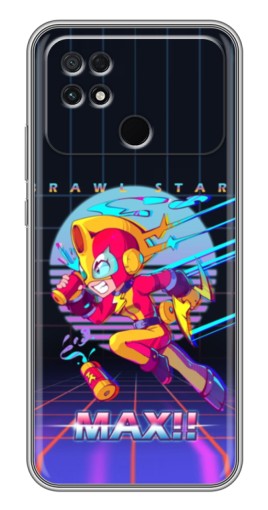 Чехол с печатью "Brawl MAX" для Xiaomi POCO C40