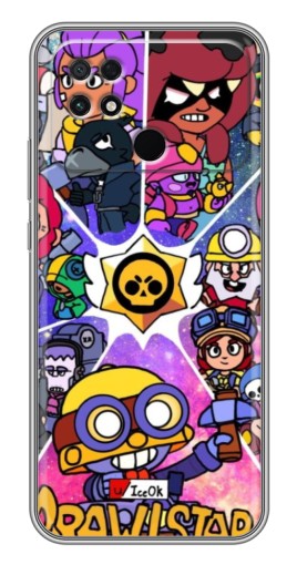 Силиконовый чехол с изображением "Brawl заставка" для Xiaomi POCO C40