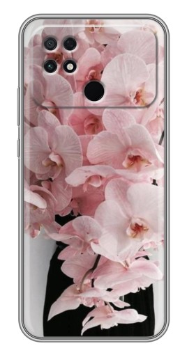Чехол с картинкой "Букет орхидеи" для Xiaomi POCO C40