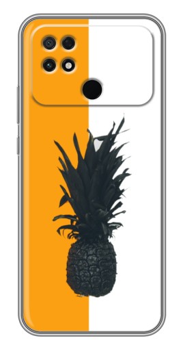 Чехол с печатью "Черный Ананас" для Xiaomi POCO C40