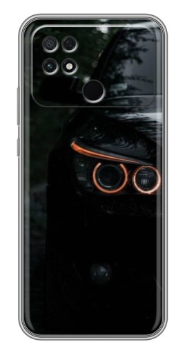 Чехол с печатью "Черный БМВ" для Xiaomi POCO C40