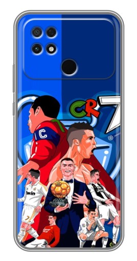 Чехол с картинкой "CR7" для Xiaomi POCO C40