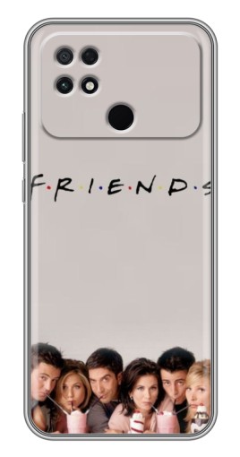 Чехол с печатью "Друзья первый сезон" для Xiaomi POCO C40