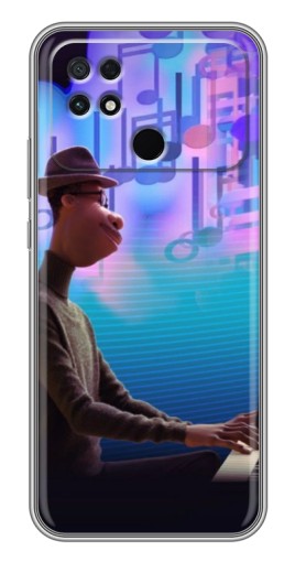 Силиконовый чехол с изображением "Джейми Фокс" для Xiaomi POCO C40