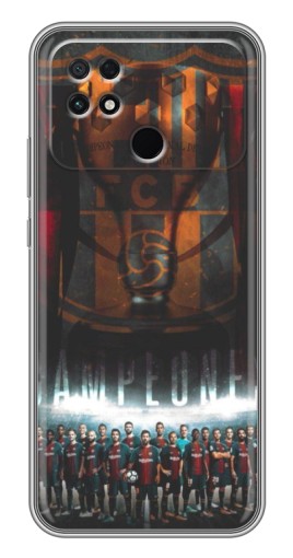 Чехол с печатью "FCB Campeones" для Xiaomi POCO C40
