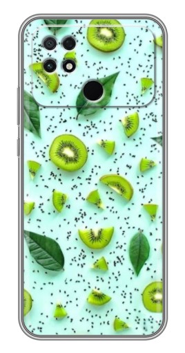 Чехол с принтом "Фон киви" для Xiaomi POCO C40