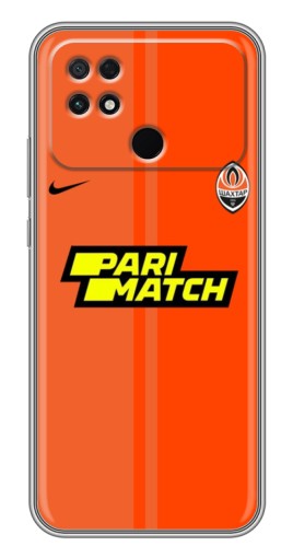 Чехол с картинкой "Форма ФК Шахтер" для Xiaomi POCO C40