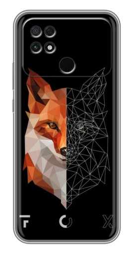 Чехол с принтом "Fox" для Xiaomi POCO C40