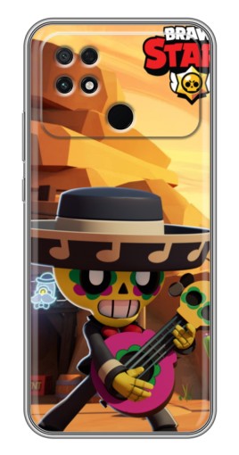 Чехол с печатью "Гитарист Poco" для Xiaomi POCO C40