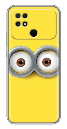 Чехол с картинкой "Глаза Боба миньона" для Xiaomi POCO C40