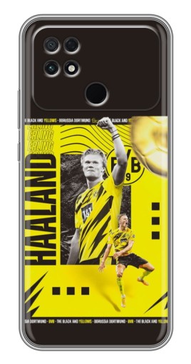 Чехол с картинкой "Golden Haaland" для Xiaomi POCO C40