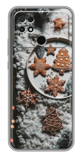 Чехол с принтом "Имбирные пряники" для Xiaomi POCO C40